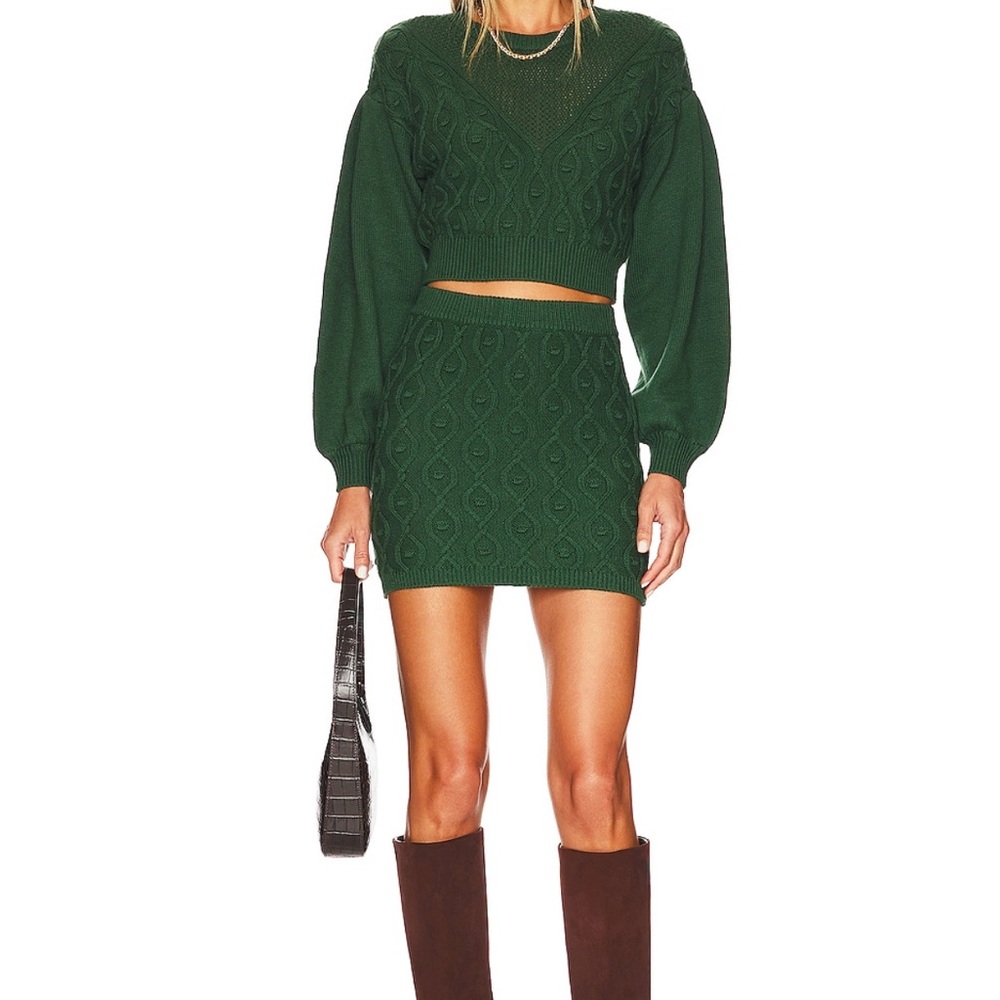 NWT Davina Sweater in forest green. By Tularosa. VERY cute sweater top. Size XS